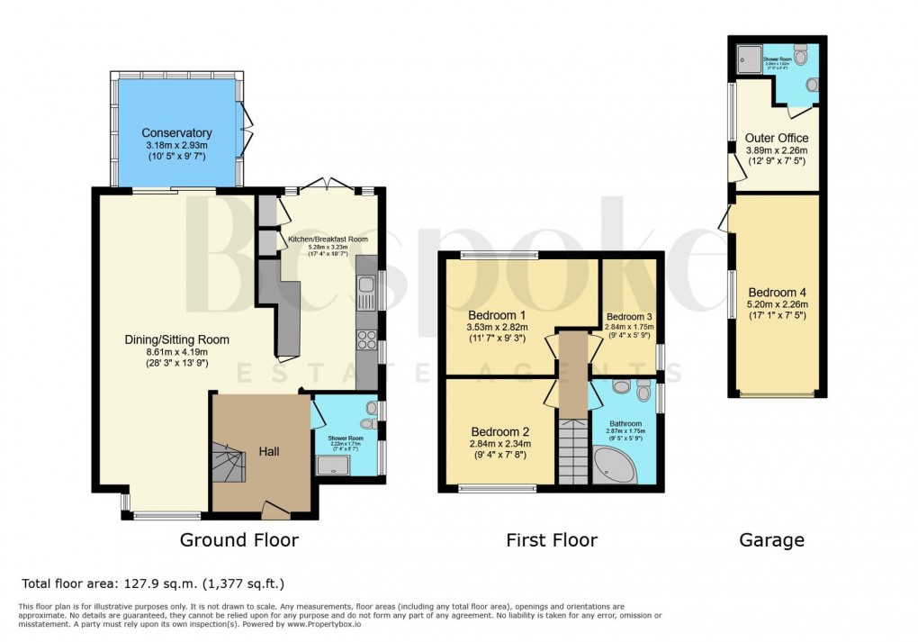 Floorplan for Egerton Road, Reading, RG2