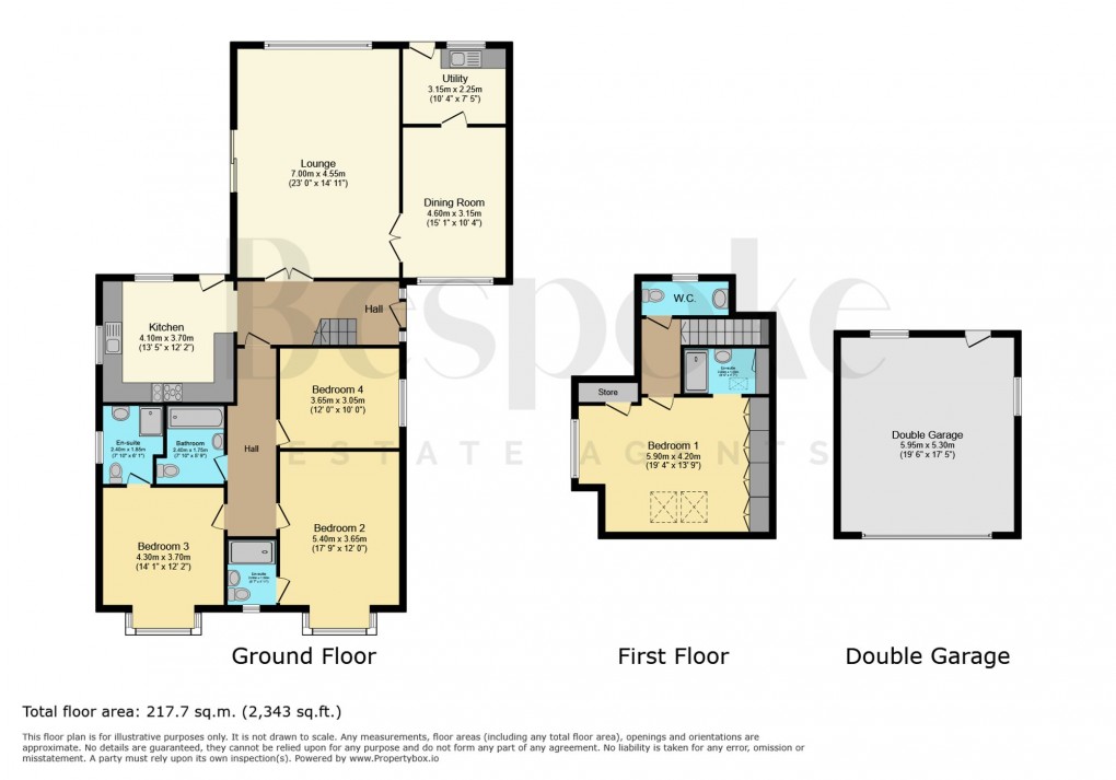 Floorplan for Sussex Lane, Spencers Wood, RG7