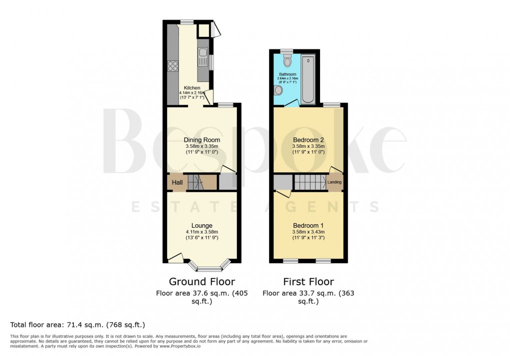 Floorplan for Grovelands Road, Reading, RG30