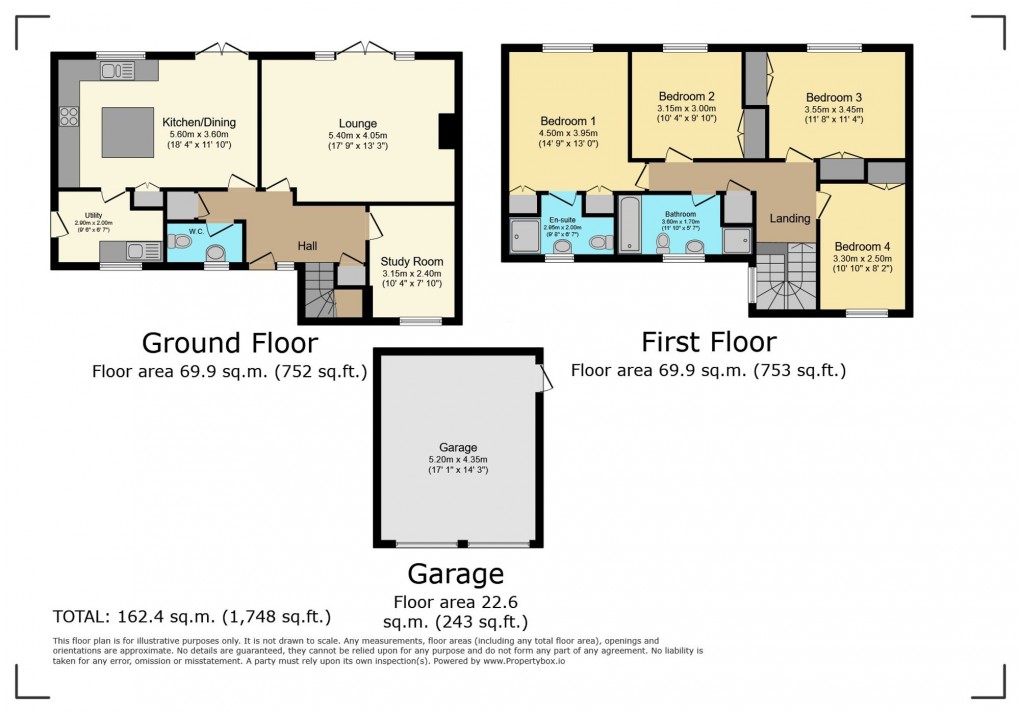Floorplan for Durand Road, Earley, RG6