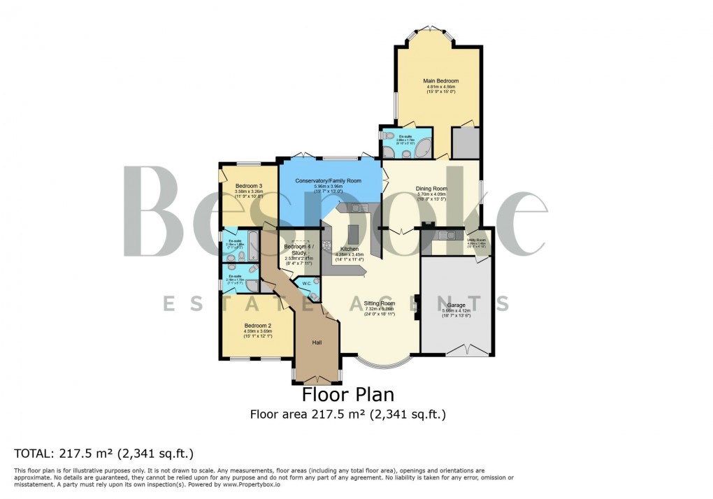 Floorplan for Greensward Lane, Arborfield, RG2