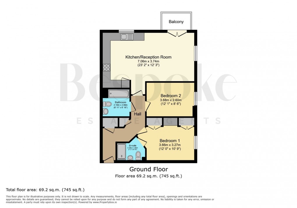 Floorplan for Beke Avenue, Shinfield, RG2