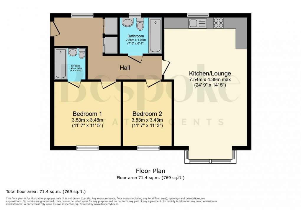 Floorplan for Faringdon Road, Earley, RG6