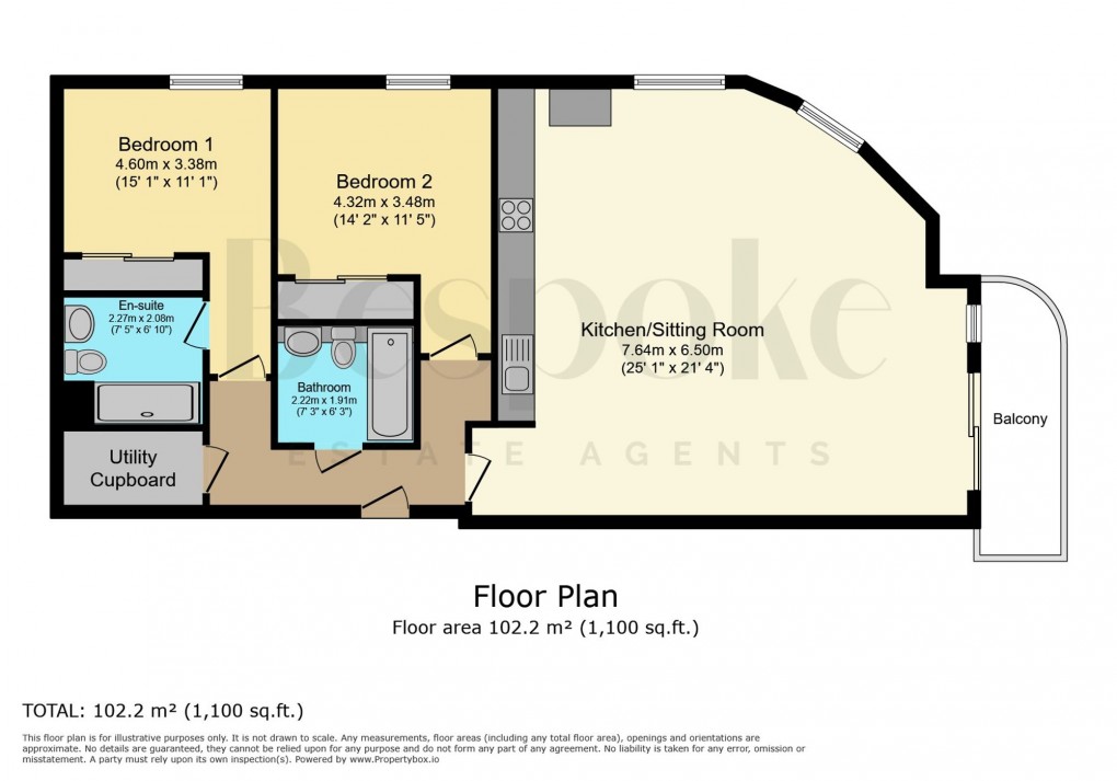 Floorplan for Chatham Place, Hayward Chatham Place, RG1
