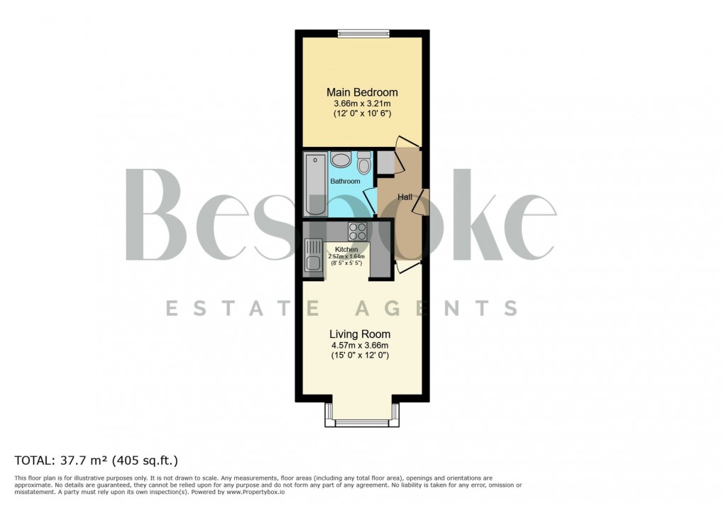 Floorplan for Newark Street, Priors Court Newark Street, RG1