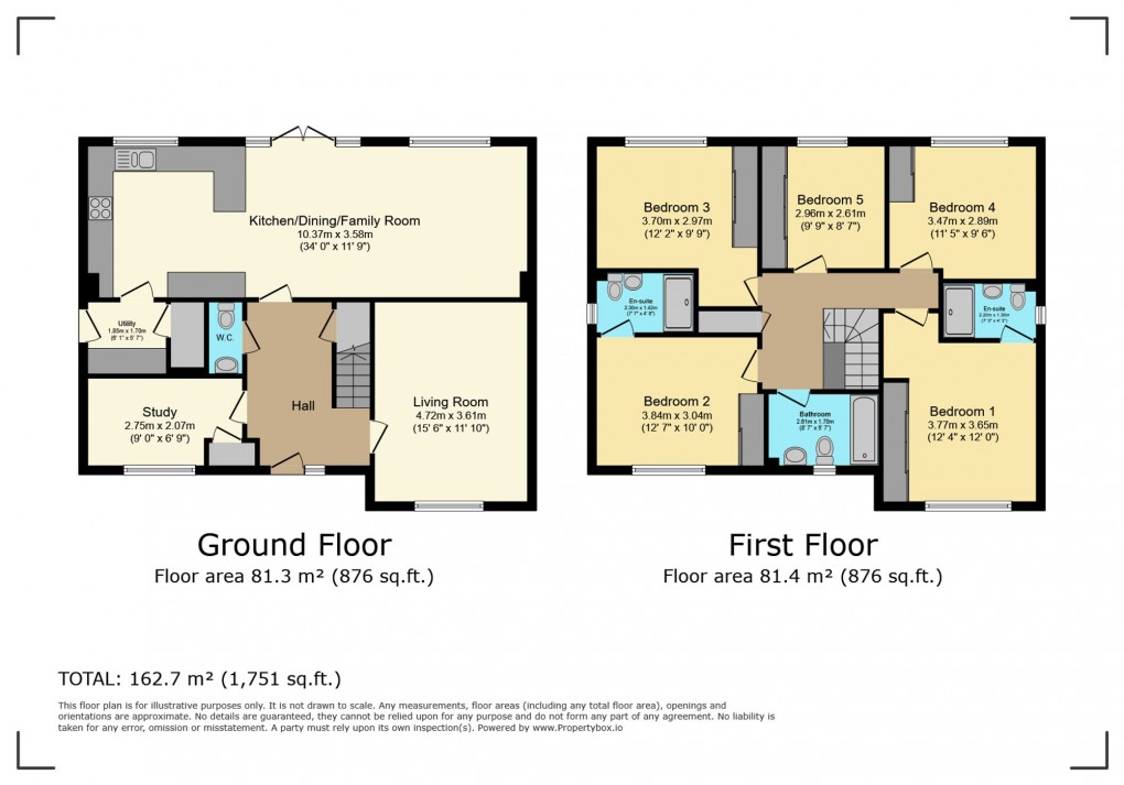 Floorplan for Oakwood Place, Spencers Wood, RG7