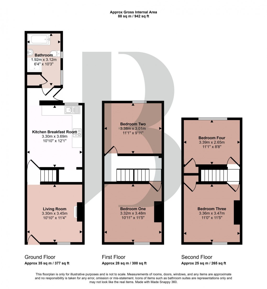 Floorplan for Basingstoke Road, Reading, RG2