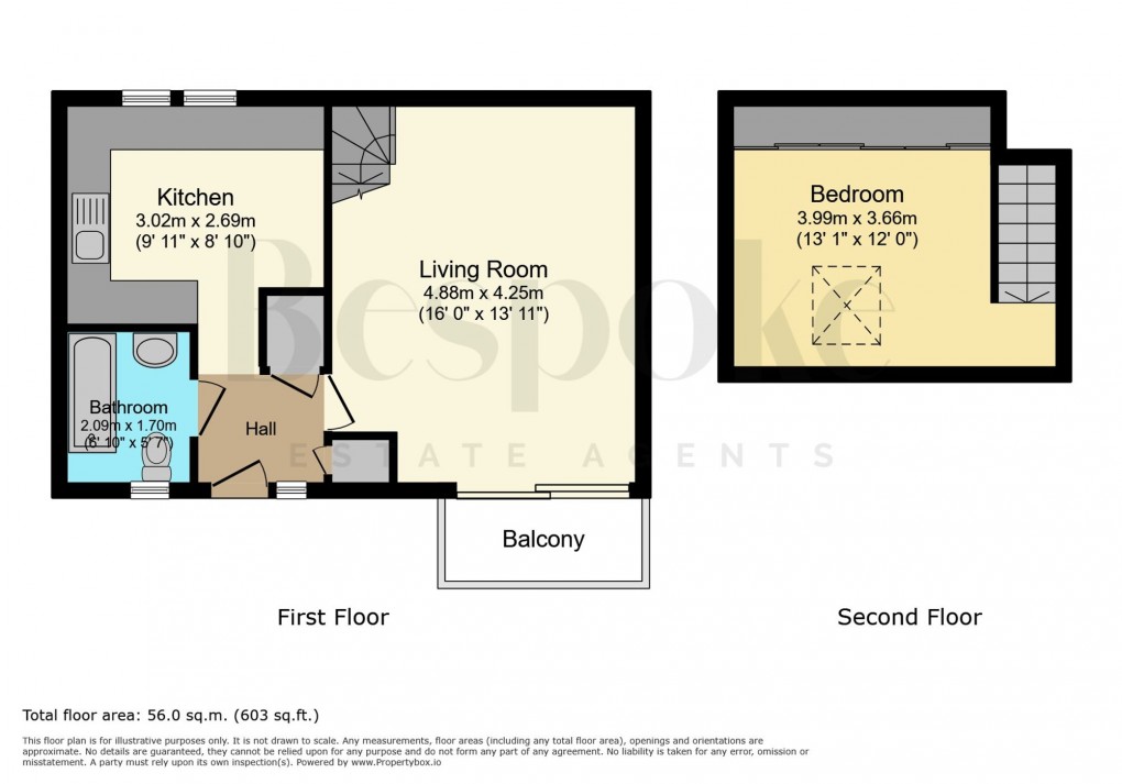 Floorplan for Maiden Place, Lower Earley, RG6