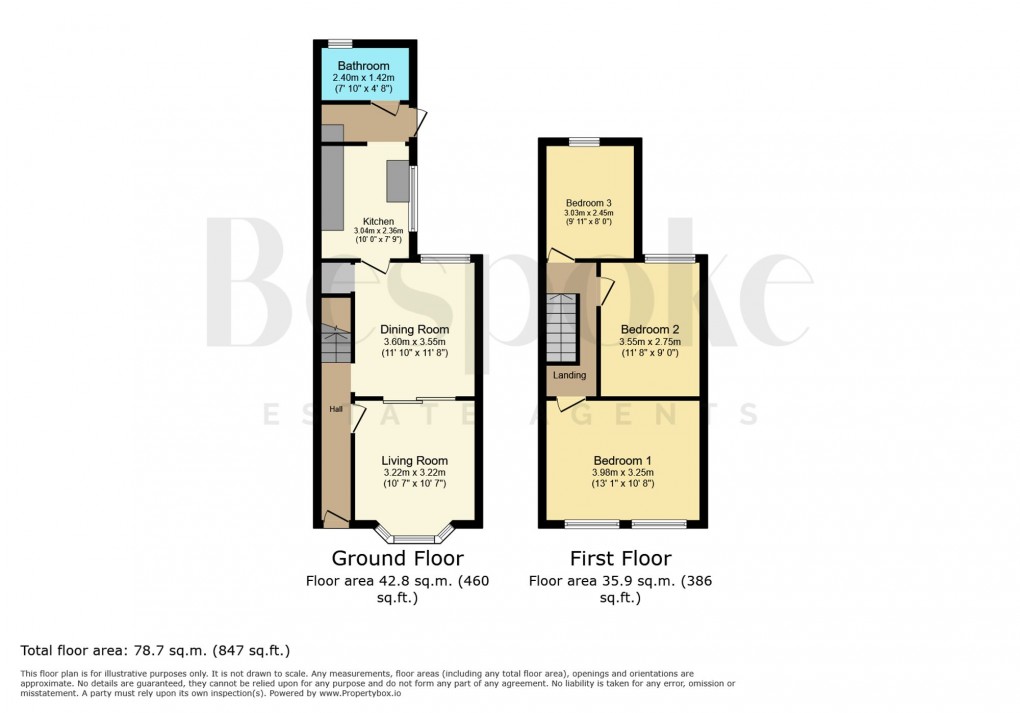 Floorplan for Salisbury Road, Reading, RG30