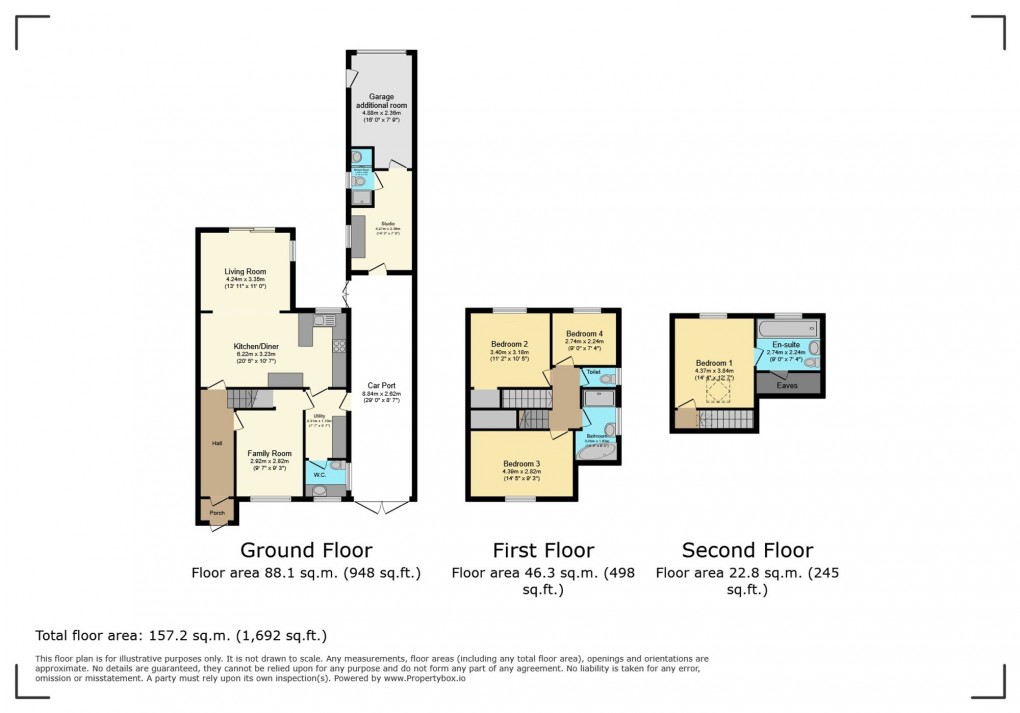Floorplan for Silverdale Road, Earley, RG6