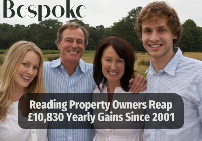 Reading Property Owners Reap £10,830 Yearly Gains Since 2001
