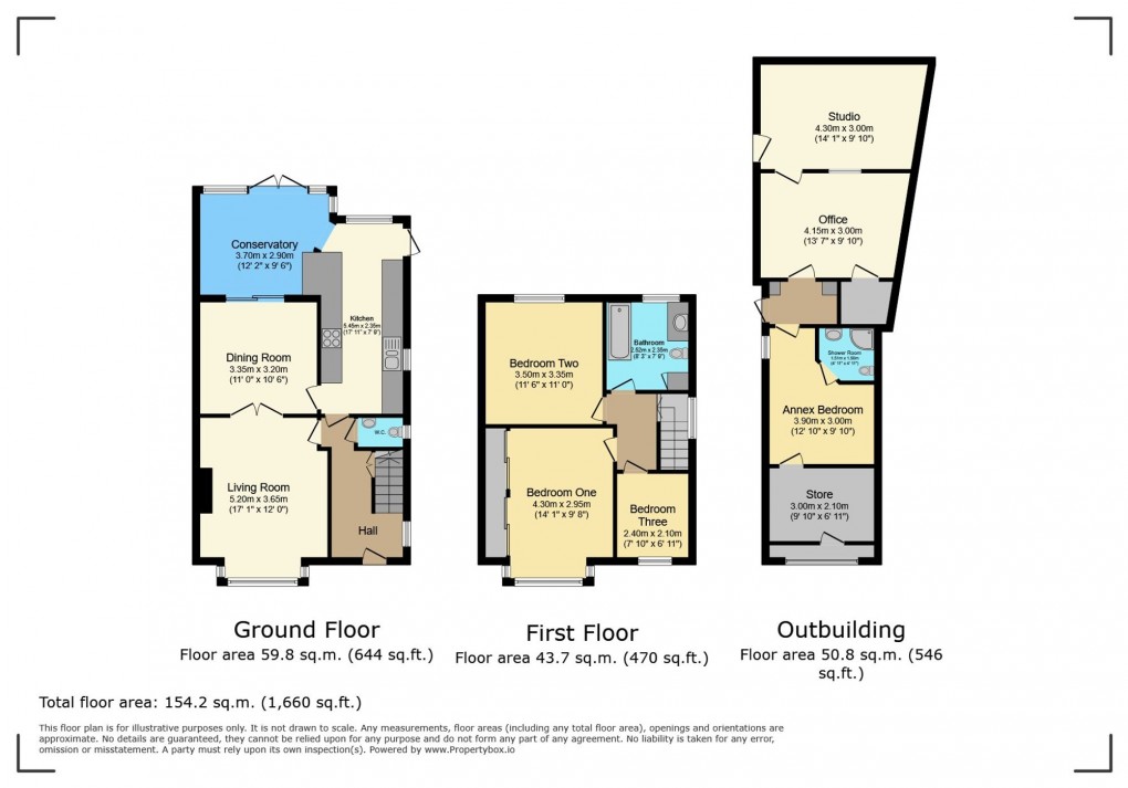 Floorplan for Clent Road, Reading, RG2