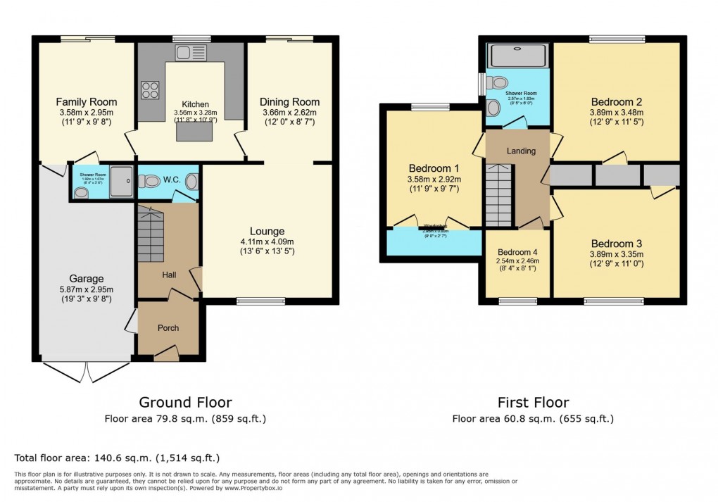 Floorplan for Foxhunt Grove, Calcot, RG31